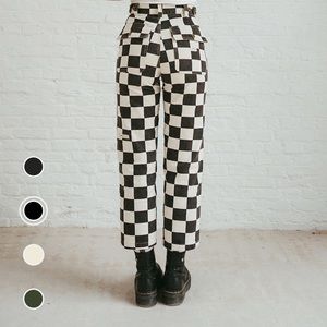 P&Co 304 Service Fatigue Pants - Checkerboard